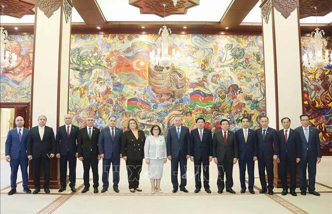 tong-bi-thu-To-Lam-hoi-kien-chu-tich-quoc-hoi-Azerbaijan-Sahiba-Gafarova-cung-cac-thanh-vien-hai-doan