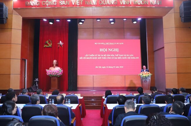 hoi-nghi-lay-y-kien-cu-tri-tai-bo-vhttdl-doi-voi-nguoi-duoc-gioi-thieu-ung-cu-dai-bieu-quoc-hoi-khoa-xvi